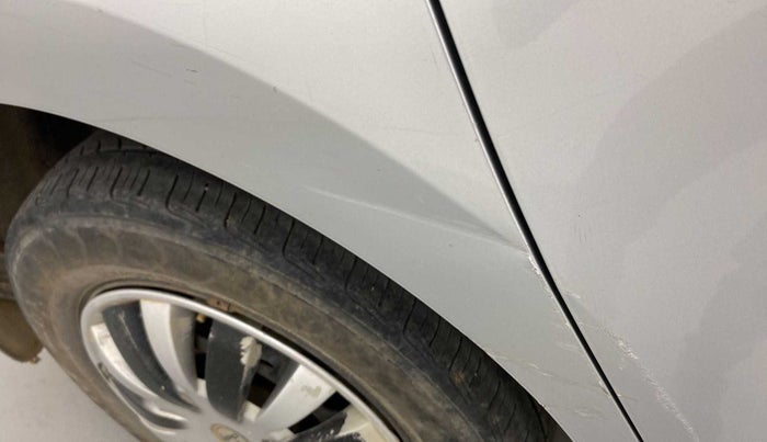 2018 Volkswagen Ameo TRENDLINE 1.0L, Petrol, Manual, 1,16,854 km, Right quarter panel - Slightly dented