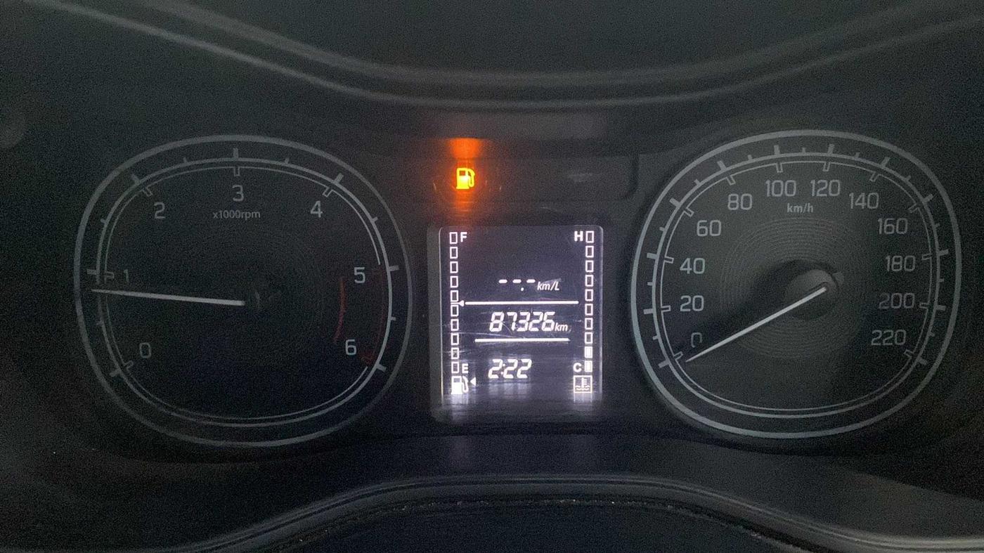 2018 Maruti Vitara Brezza LDI, Diesel, Manual, 87,259 km, Odometer Image
