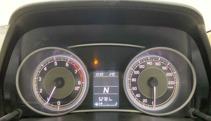 2022 Maruti Dzire VXI AMT, Petrol, Automatic, 53,021 km, Odometer Image