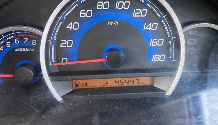 2018 Maruti Wagon R 1.0 VXI, Petrol, Manual, 45,425 km, Odometer Image