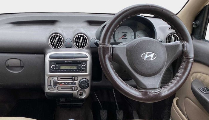2014 Hyundai Santro Xing GLS PLUS AUDIO, Petrol, Manual, 74,647 km, Steering Wheel Close Up