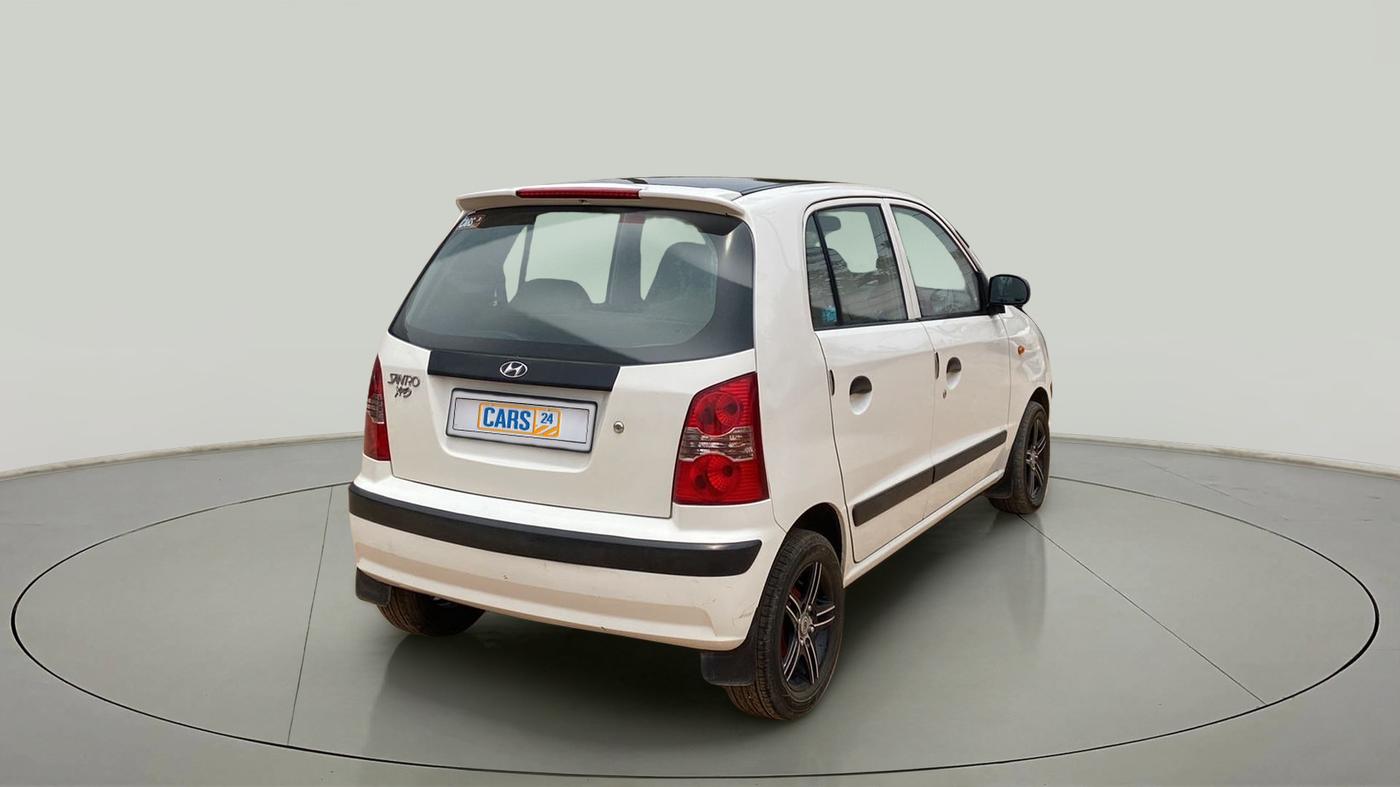 2014 Hyundai Santro Xing GLS PLUS AUDIO, Petrol, Manual, 74,647 km, Right Back Diagonal