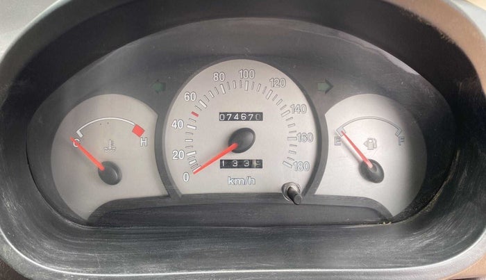 2014 Hyundai Santro Xing GLS PLUS AUDIO, Petrol, Manual, 74,647 km, Odometer Image