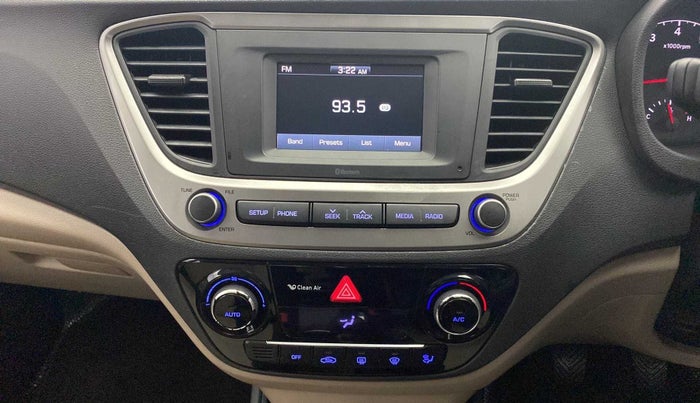 2018 Hyundai Verna 1.4 EX PETROL, Petrol, Manual, 26,029 km, Air Conditioner
