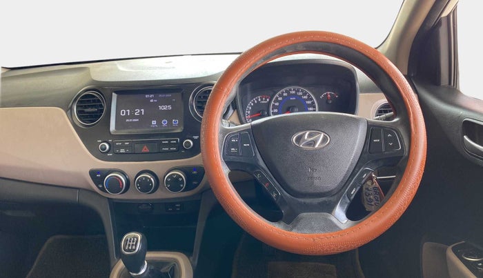 2018 Hyundai Grand i10 SPORTZ 1.2 KAPPA VTVT, Petrol, Manual, 61,847 km, Steering Wheel Close Up
