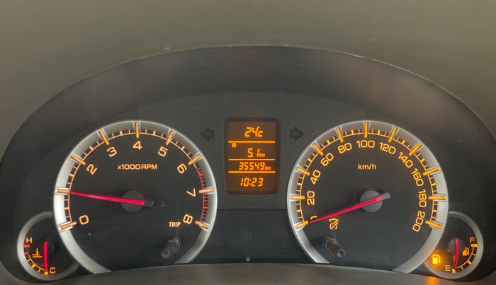 2012 Maruti Ertiga ZXI, Petrol, Manual, 35,549 km, Odometer Image