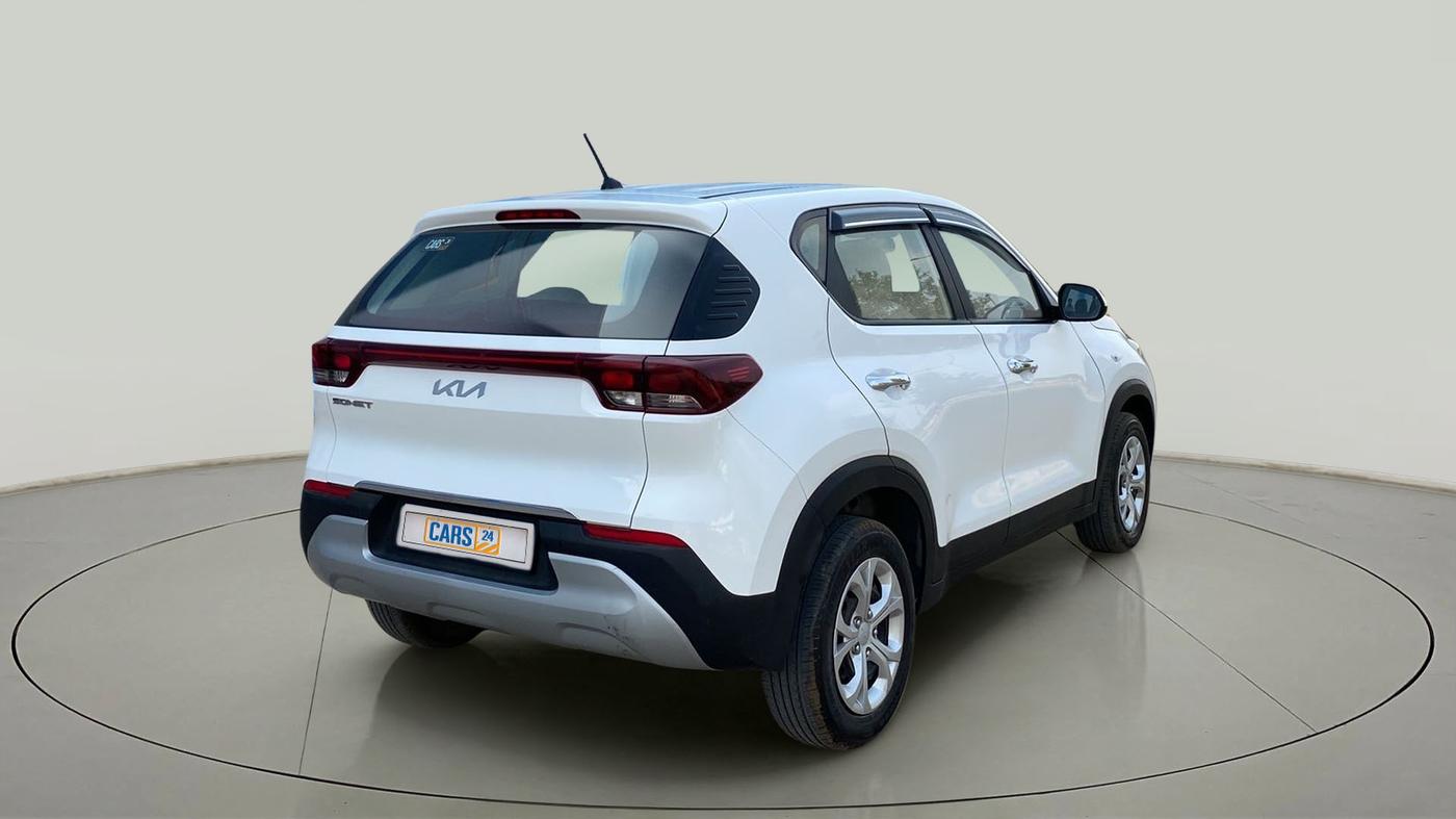 2022 KIA SONET HTE 1.5, Diesel, Manual, 16,864 km, Right Back Diagonal