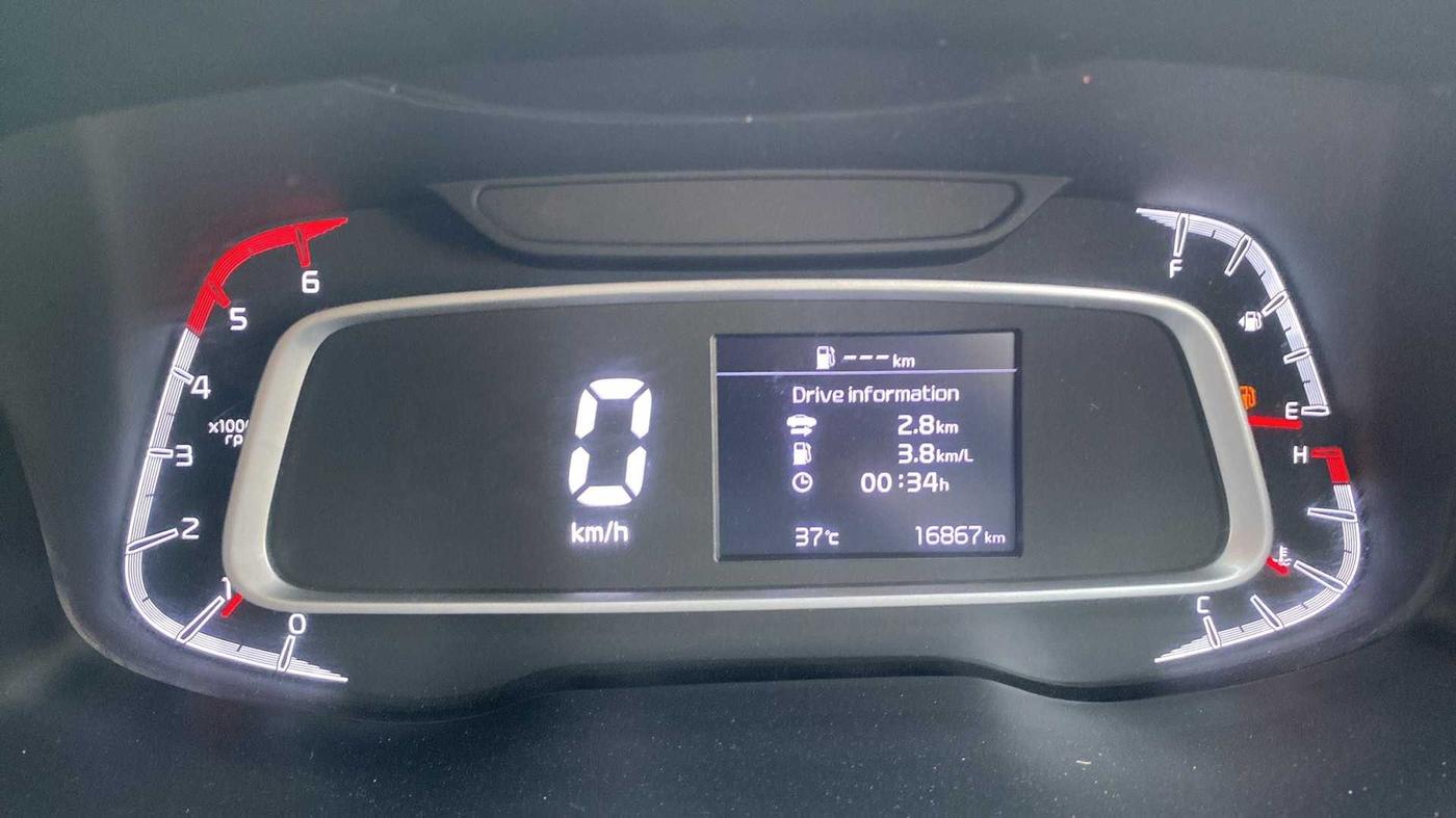2022 KIA SONET HTE 1.5, Diesel, Manual, 16,864 km, Odometer Image