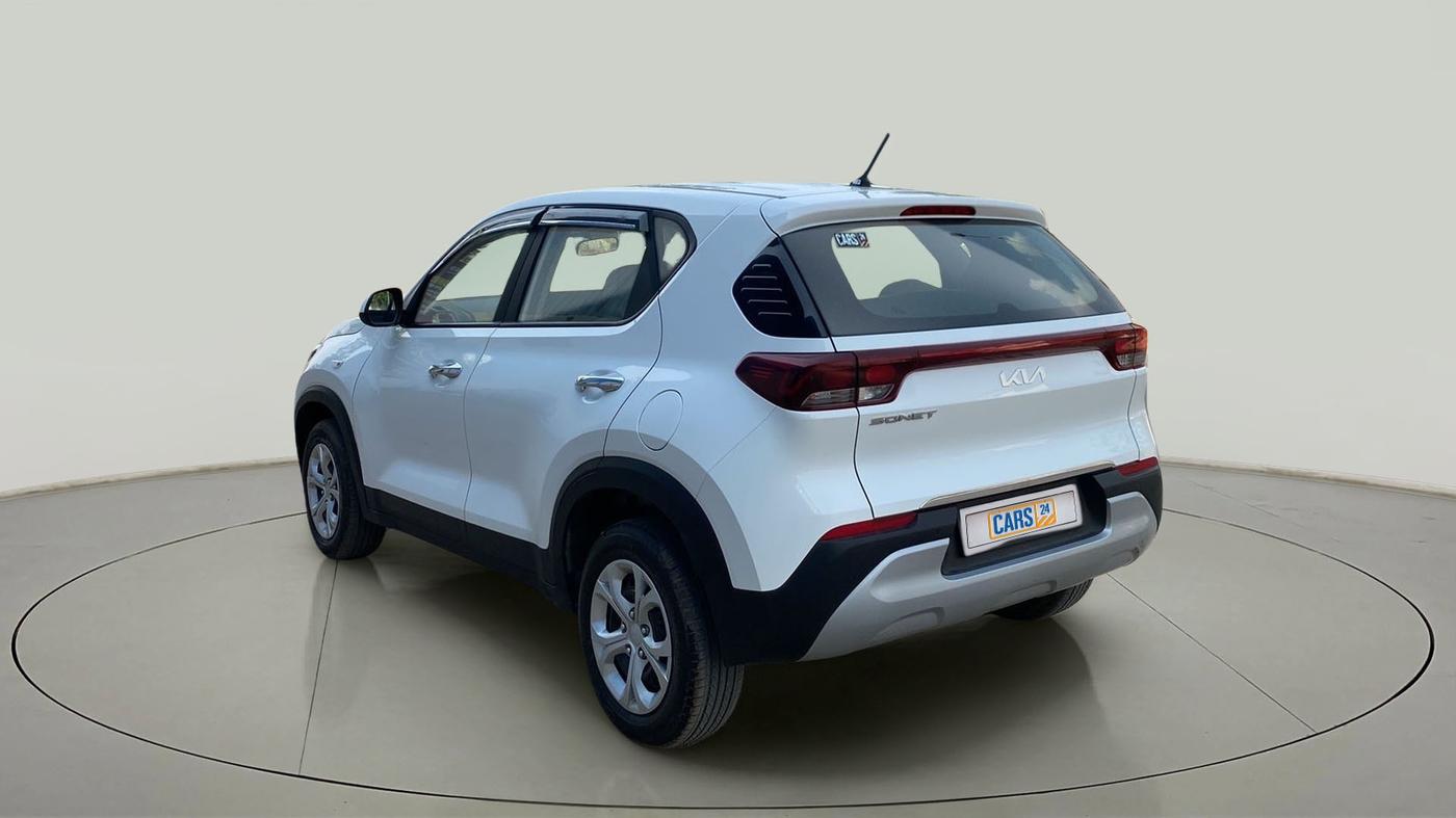 2022 KIA SONET HTE 1.5, Diesel, Manual, 16,864 km, Left Back Diagonal