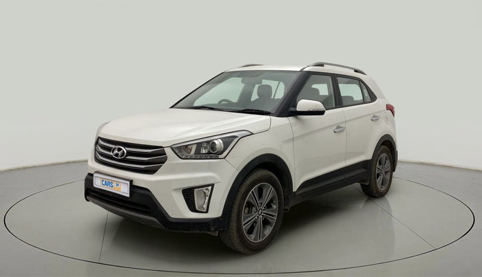 2017 Hyundai Creta SX PLUS AT 1.6 PETROL, Petrol, Automatic, 64,706 km, Left Front Diagonal