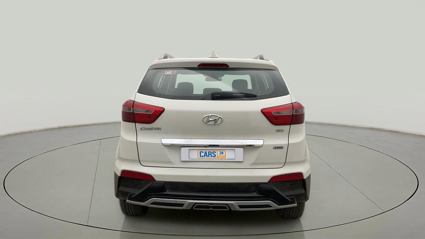 2017 Hyundai Creta SX PLUS AT 1.6 PETROL, Petrol, Automatic, 64,706 km, Back/Rear
