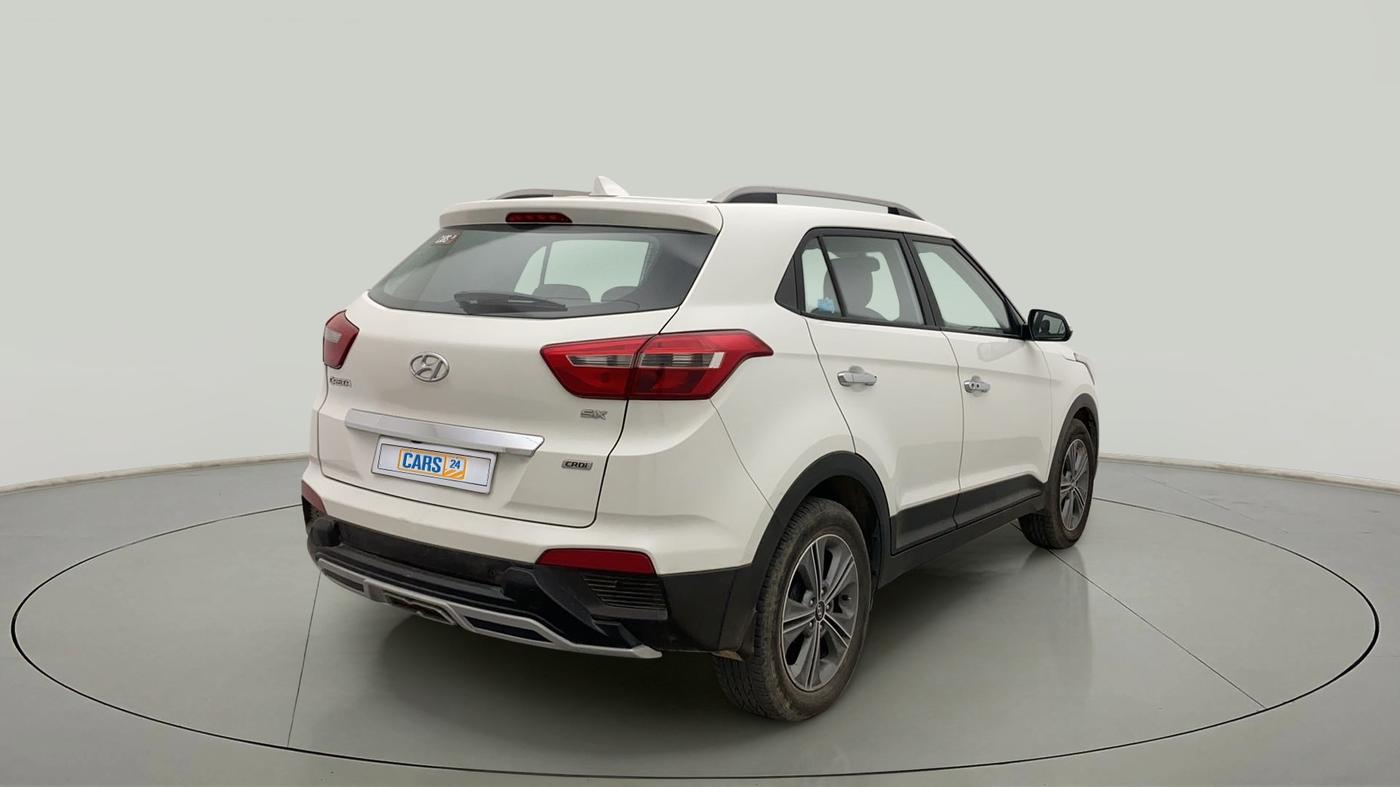 2017 Hyundai Creta SX PLUS AT 1.6 PETROL, Petrol, Automatic, 64,706 km, Right Back Diagonal