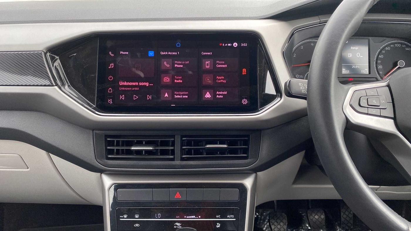 2021 Volkswagen TAIGUN HIGHLINE 1.0 TSI MT, Petrol, Manual, 6,510 km, Air Conditioner