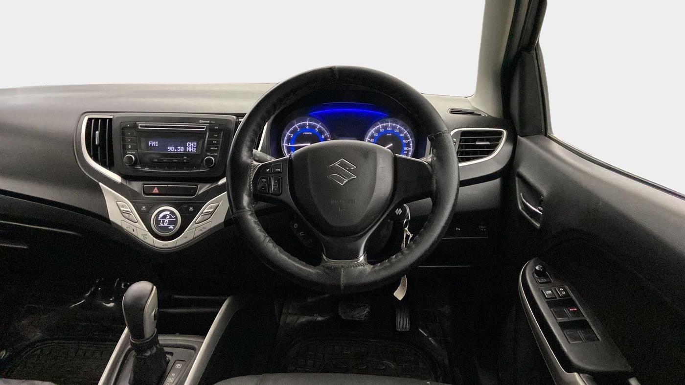 2018 Maruti Baleno DELTA CVT PETROL 1.2, Petrol, Automatic, 70,318 km, Steering Wheel Close Up