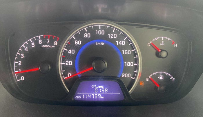 2016 Hyundai Grand i10 ASTA 1.2 KAPPA VTVT, Petrol, Manual, 1,14,786 km, Odometer Image