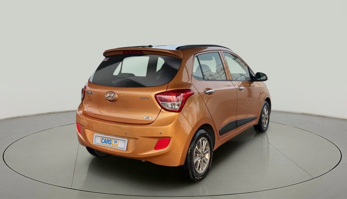 2016 Hyundai Grand i10 ASTA 1.2 KAPPA VTVT, Petrol, Manual, 1,14,786 km, Right Back Diagonal