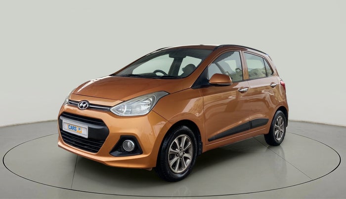 2016 Hyundai Grand i10 ASTA 1.2 KAPPA VTVT, Petrol, Manual, 1,14,786 km, Left Front Diagonal