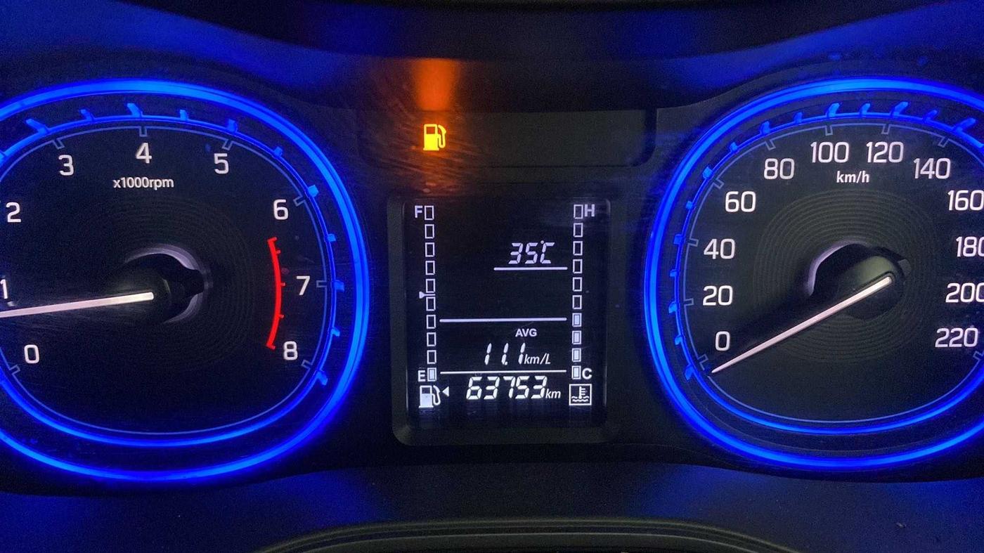 2021 Maruti Vitara Brezza ZXI PLUS, Petrol, Manual, 63,677 km, Odometer Image
