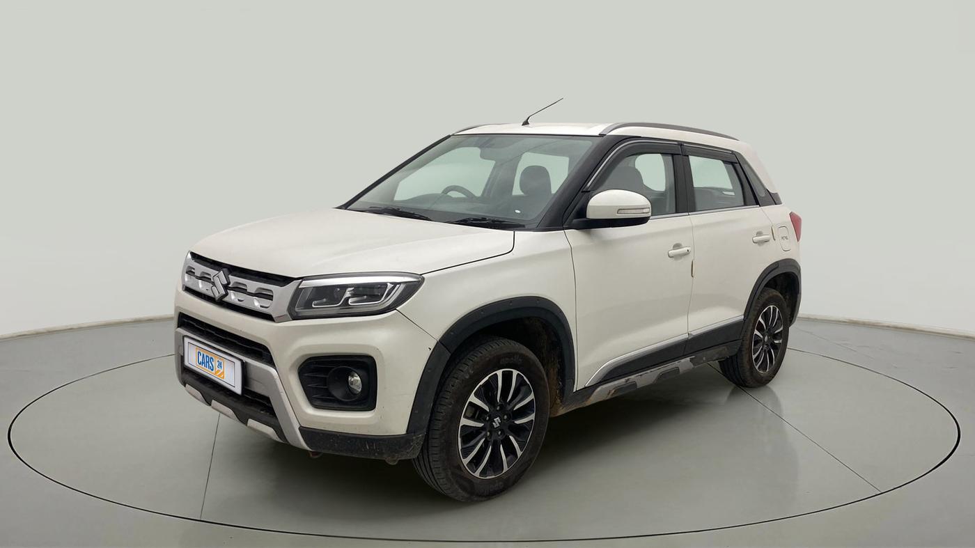 2021 Maruti Vitara Brezza ZXI PLUS, Petrol, Manual, 63,677 km, Left Front Diagonal