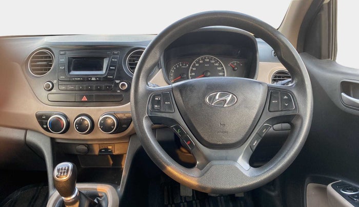 2016 Hyundai Grand i10 SPORTZ 1.2 KAPPA VTVT, Petrol, Manual, 77,838 km, Steering Wheel Close Up