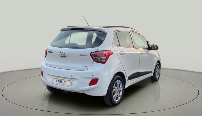 2016 Hyundai Grand i10 SPORTZ 1.2 KAPPA VTVT, Petrol, Manual, 77,838 km, Right Back Diagonal