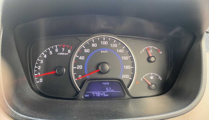 2016 Hyundai Grand i10 SPORTZ 1.2 KAPPA VTVT, Petrol, Manual, 77,838 km, Odometer Image