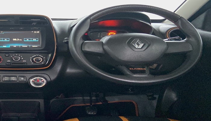 2017 Renault Kwid CLIMBER 1.0 AMT, Petrol, Automatic, 47,474 km, Steering Wheel Close Up
