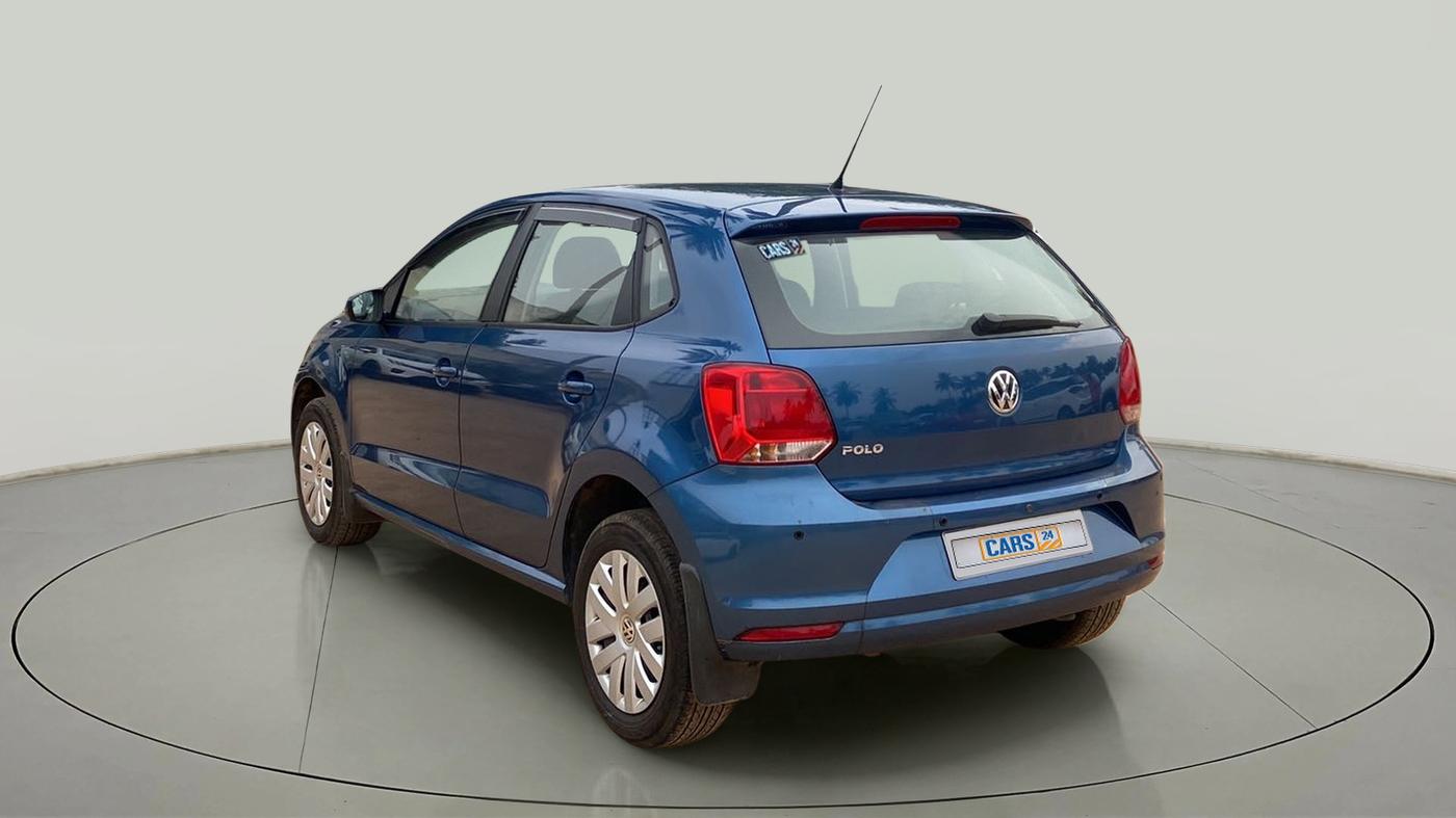 2016 Volkswagen Polo COMFORTLINE 1.2L, Petrol, Manual, 38,324 km, Left Back Diagonal