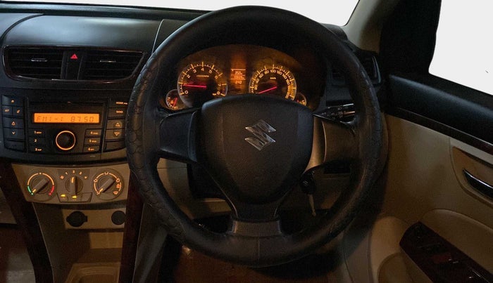 2014 Maruti Swift Dzire VXI, Petrol, Manual, 49,587 km, Steering Wheel Close Up