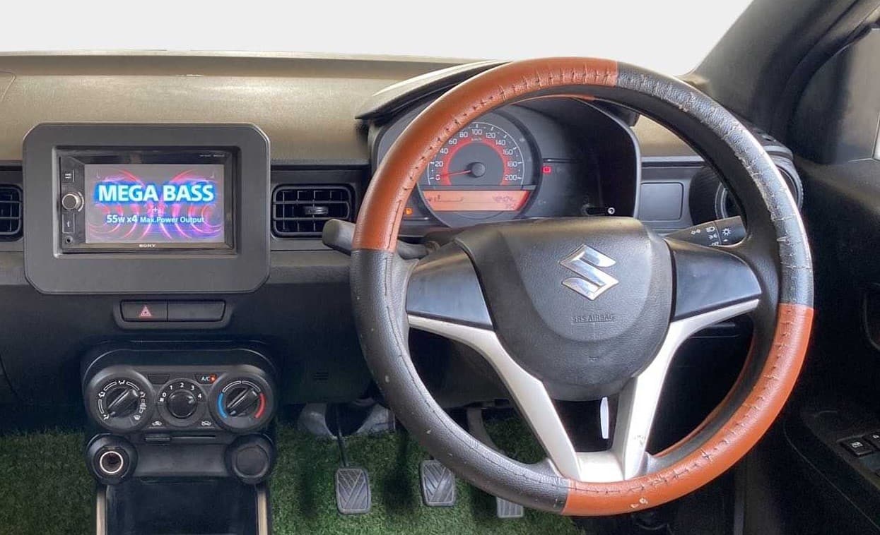 2018 Maruti IGNIS SIGMA 1.2, Petrol, Manual, 48,434 km, Steering Wheel Close Up