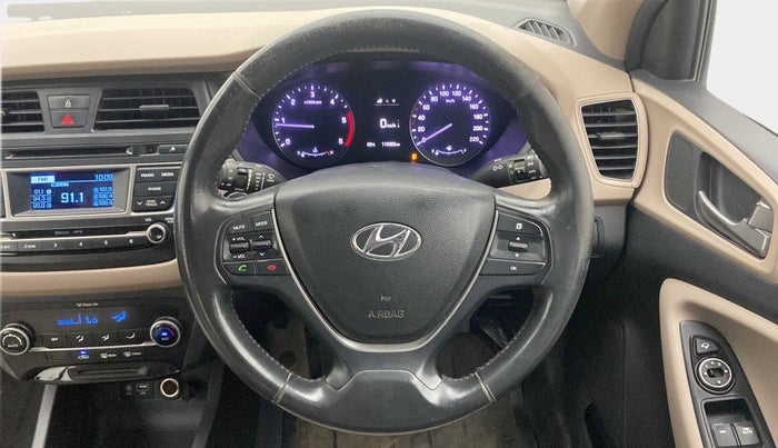 2015 Hyundai Elite i20 ASTA 1.4 CRDI, Diesel, Manual, 1,13,255 km, Steering Wheel Close Up