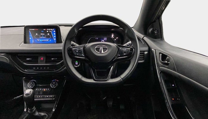 2022 Tata NEXON XZ PLUS (L) DARK EDITION, Petrol, Manual, 36,319 km, Steering Wheel Close Up