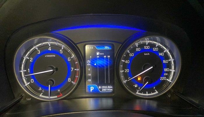 2017 Maruti Baleno ZETA CVT PETROL 1.2, Petrol, Automatic, 28,271 km, Odometer Image