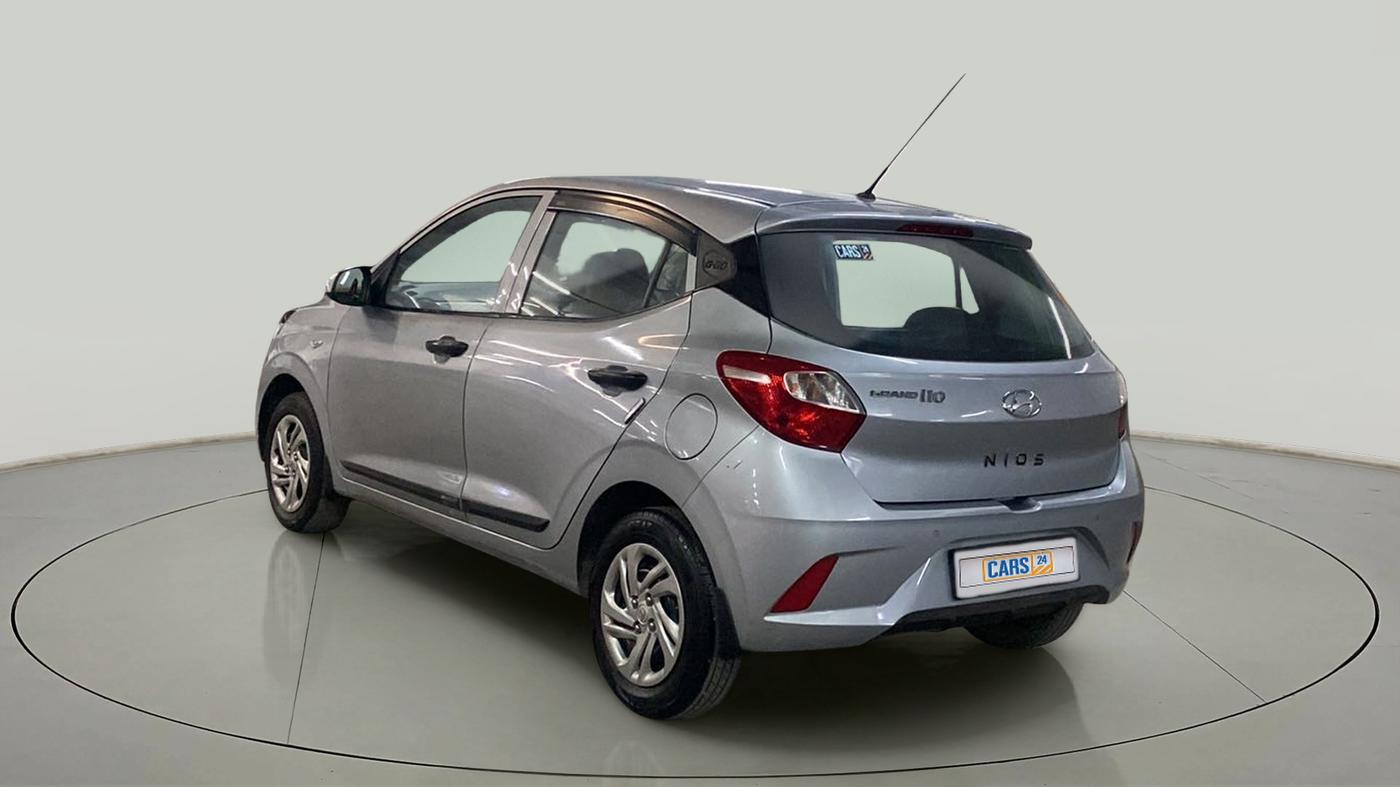 2021 Hyundai GRAND I10 NIOS MAGNA 1.2 KAPPA VTVT, Petrol, Manual, 32,491 km, Left Back Diagonal