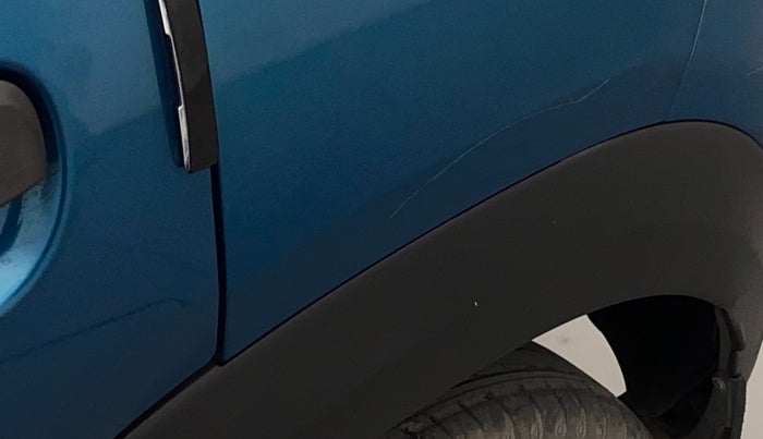 2020 Renault Kwid CLIMBER 1.0 AMT (O), Petrol, Automatic, 53,521 km, Left quarter panel - Minor scratches