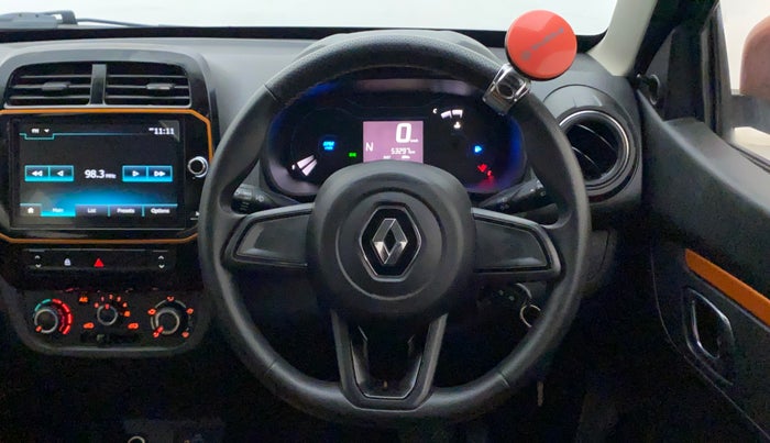 2020 Renault Kwid CLIMBER 1.0 AMT (O), Petrol, Automatic, 53,521 km, Steering Wheel Close Up