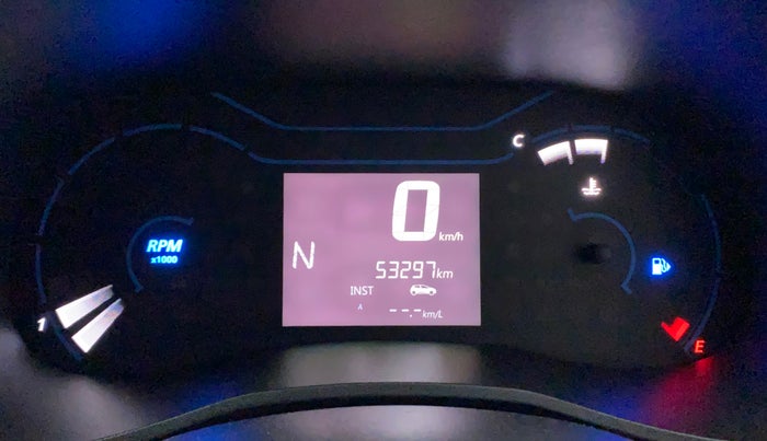 2020 Renault Kwid CLIMBER 1.0 AMT (O), Petrol, Automatic, 53,521 km, Odometer Image