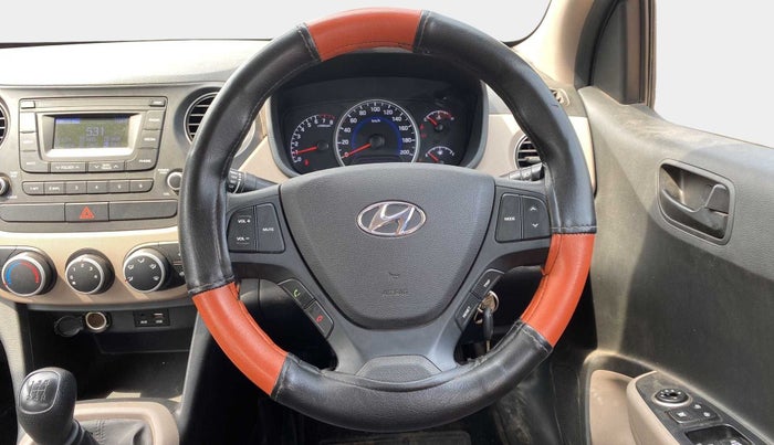 2019 Hyundai Grand i10 MAGNA 1.2 KAPPA VTVT, Petrol, Manual, 42,884 km, Steering Wheel Close Up