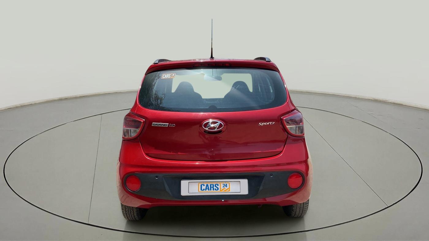2018 Hyundai Grand i10 SPORTZ 1.2 KAPPA VTVT, Petrol, Manual, 27,288 km, Back/Rear