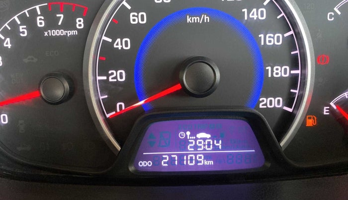 2018 Hyundai Grand i10 SPORTZ 1.2 KAPPA VTVT, Petrol, Manual, 27,288 km, Odometer Image