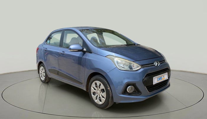 2014 Hyundai Xcent S 1.2, CNG, Manual, 1,18,087 km, Right Front Diagonal