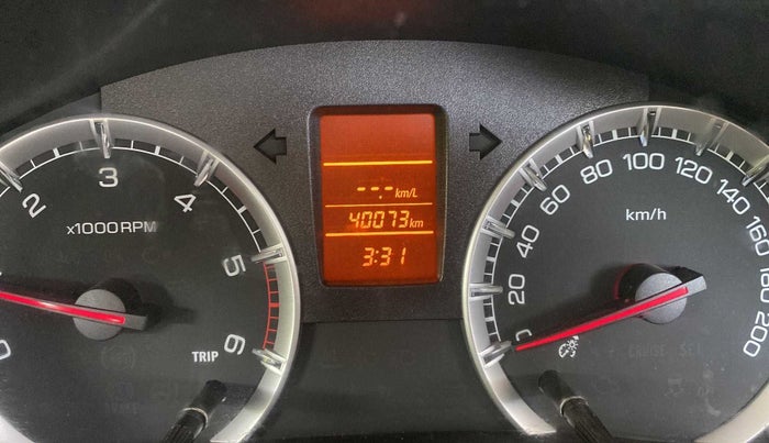 2015 Maruti Swift VDI ABS, Diesel, Manual, 40,062 km, Odometer Image