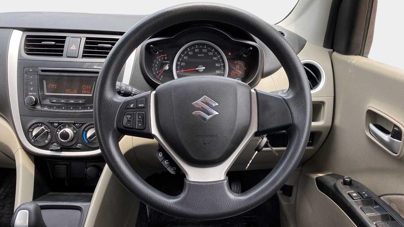 2017 Maruti Celerio ZXI AMT (O), Petrol, Automatic, 35,997 km, Steering Wheel Close Up