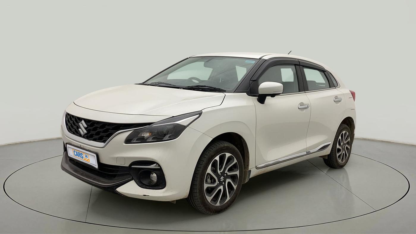 2023 Maruti Baleno ALPHA PETROL 1.2, Petrol, Manual, 7,563 km, Left Front Diagonal