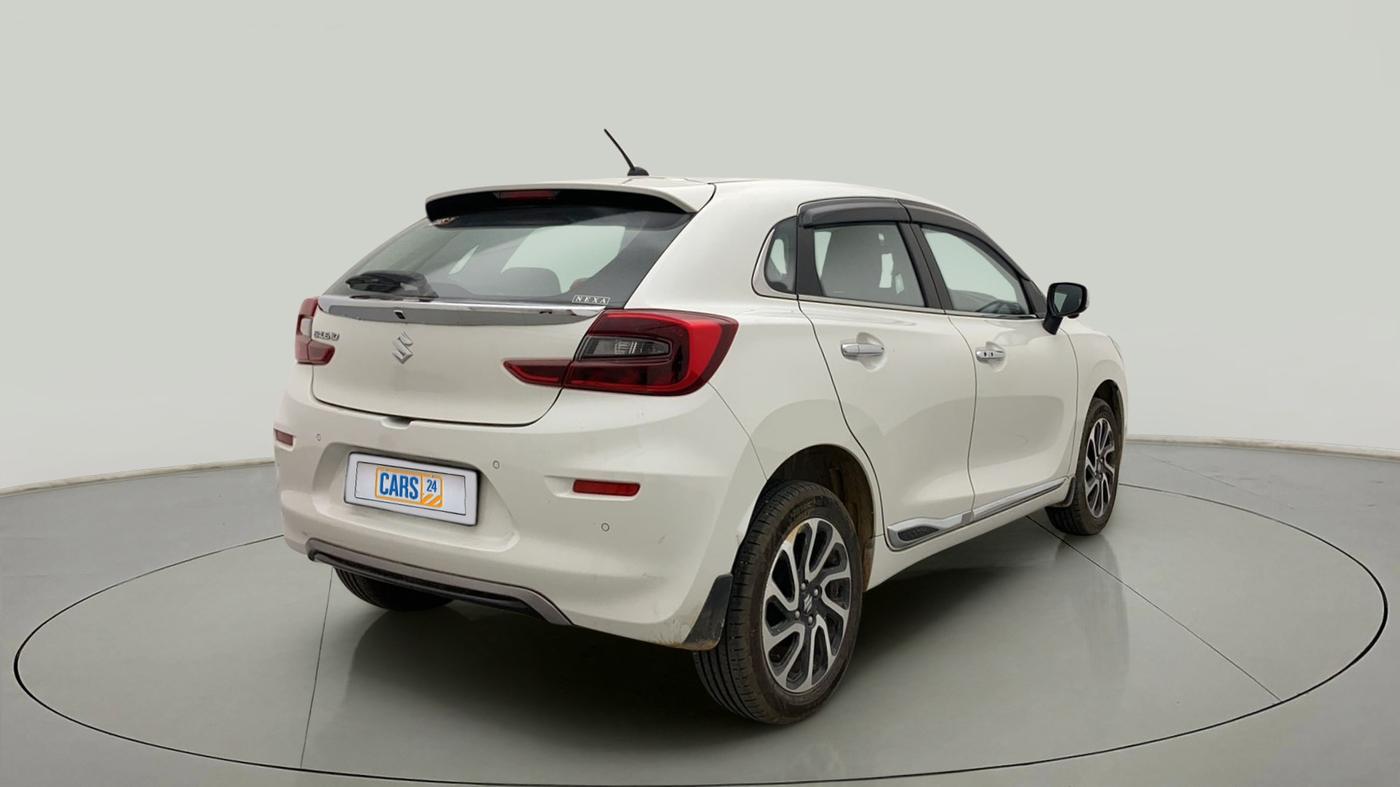 2023 Maruti Baleno ALPHA PETROL 1.2, Petrol, Manual, 7,563 km, Right Back Diagonal
