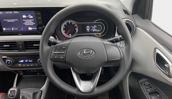 2021 Hyundai GRAND I10 NIOS ASTA 1.2 KAPPA VTVT, Petrol, Manual, 30,101 km, Steering Wheel Close Up