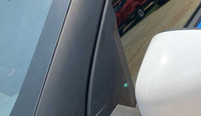 2022 Nissan MAGNITE XV MT, Petrol, Manual, 1,701 km, Left A pillar - Paint is slightly faded