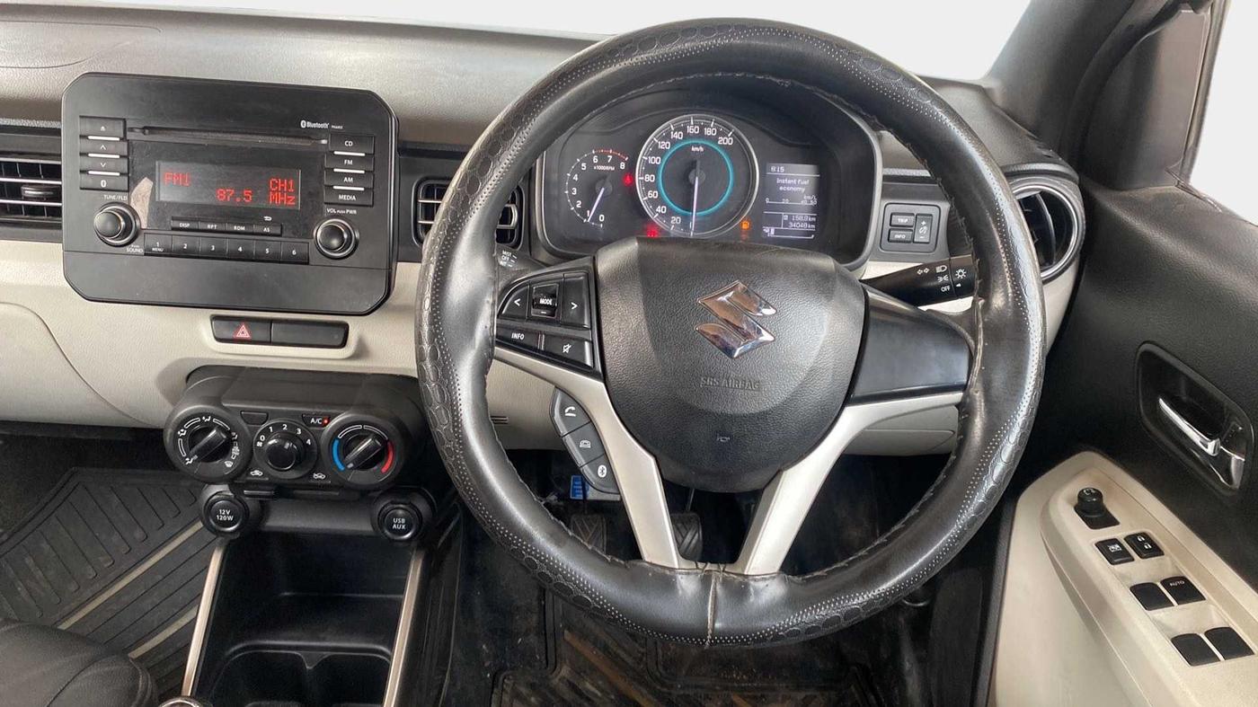 2018 Maruti IGNIS DELTA 1.2, Petrol, Manual, 34,045 km, Steering Wheel Close Up