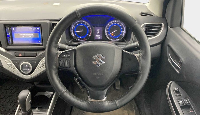 2018 Maruti Baleno DELTA CVT PETROL 1.2, Petrol, Automatic, 85,573 km, Steering Wheel Close Up