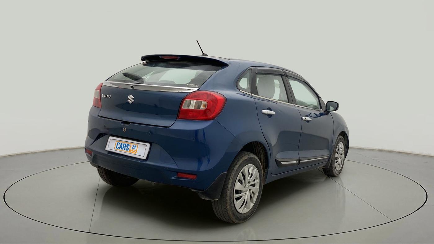 2018 Maruti Baleno DELTA CVT PETROL 1.2, Petrol, Automatic, 85,573 km, Right Back Diagonal